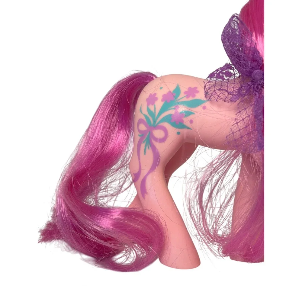 My Little Pony Vintage‎ G1 Figure Sweetheart Sisters Dainty W/ Earring READ
